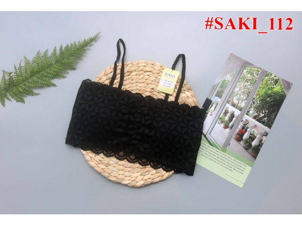 ÁO SAKI ỐNG REN 112 - MÀU ĐEN ÁO SAKI ỐNG REN 112 - MÀU ĐEN